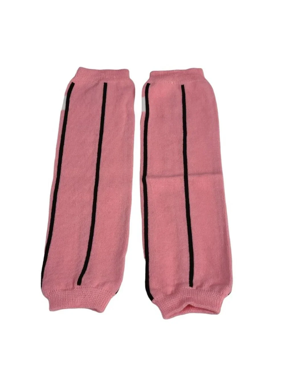 Leg Warmers Pink Football White Black Women Girl Halloween Leggings New w Tags